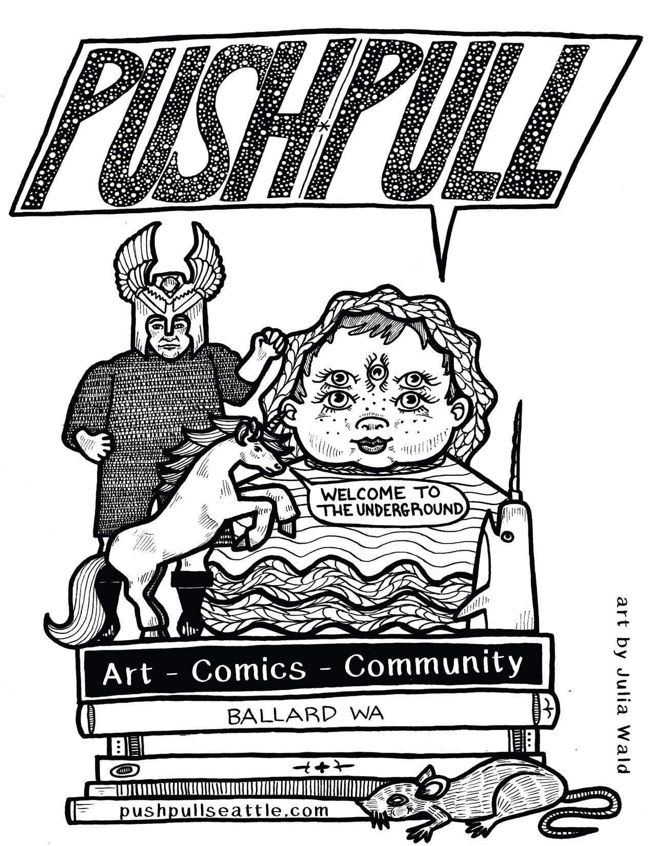 Poster Promoting Push/Pull 